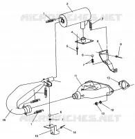 EXHAUST SYSTEM XLT RMK 0960956, XLT SKS 0960556 AND EUROPEAN XLT SKS E96055 (4931813181C006)