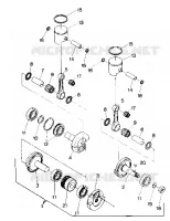 PISTON AND CRANKSHAFT 400 (4912701270037A)