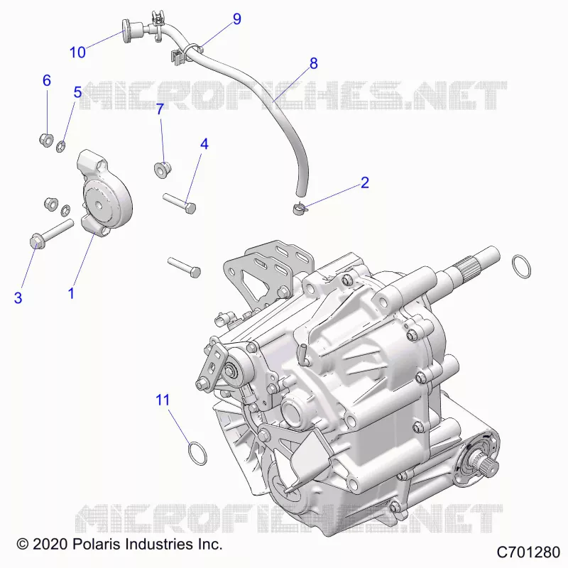 DRIVE TRAIN, MAIN GEARCASE MOUNTING
