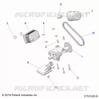 OIL PUMP AND OIL COOLER