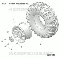 WHEELS, FRONT