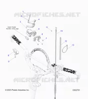 ENGINE, THROTTLE CONTROL ASM.