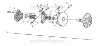 DRIVE CLUTCH ASSEMBLY SPORT 400L W948540 (4927232723B010)