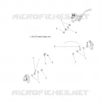 FRONT BRAKE BRAKE LINES