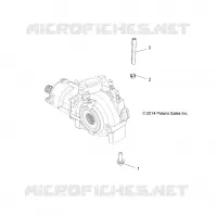 DRIVE TRAIN, GEARCASE MOUNTING, FRONT