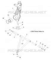 SUSPENSION, A-ARM AND STRUT MOUNTING
