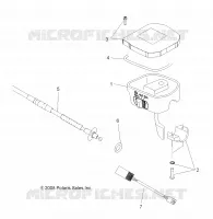 STEERING, CONTROLS, THROTTLE   ASM. AND CABLE