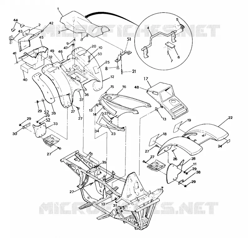 BODYWORK 250 4X4 / W928127 (4922872287A005)