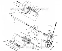 DRIVE TRAIN XLT RMK 0960956, XLT SKS 0960556 AND EUROPEAN XLT SKS E960556 (4931813181B011)