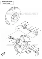 FRONT WHEEL ASSEMBLY-TRAIL BOSS (4911991199026A)
