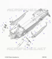 CHASSIS, CLUTCH GUARD, FOOTRESTS, AND RUNNINGBOARDS