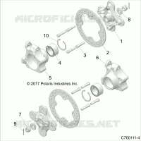 SUSPENTION, REAR CARRIER