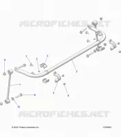 SUSPENSION, REAR STABILIZER BAR