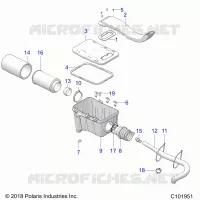 ENGINE, AIR INTAKE SYSTEM