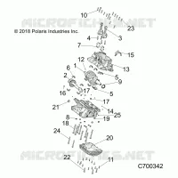 CRANKCASE AND CRANKSHAFT