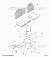 SEAT ASM. AND SLIDER