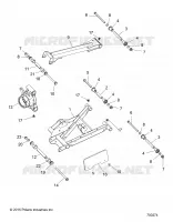 REAR SUSPENSION CONTROL ARMS