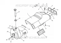 SEAT   GAS TANK ASSEMBLY