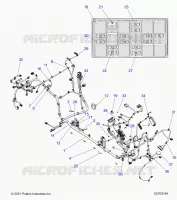 ELECTRICAL, WIRE HARNESS, CHASSIS