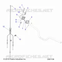 ENGINE, THROTTLE CONTROL ASM.