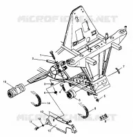 FRONT DRIVE ASSEMBLY 4X4 300 W958130 (4930183018B002)