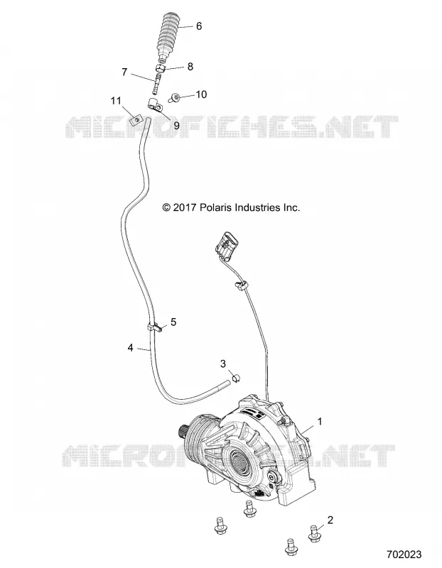 DRIVE TRAIN, FRONT GEARCASE MOUNTING