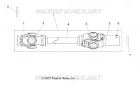 DRIVE TRAIN, FRONT PROP SHAFT