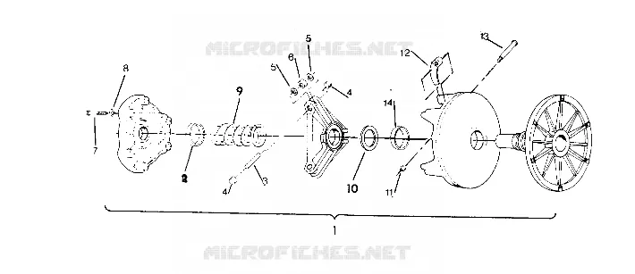 DRIVE CLUTCH SPORT AND SPORT GT (4919271927023A)