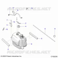FUEL SYSTEM, FUEL TANK ASM.