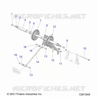 SUSPENSION, REAR TORQUE ARM