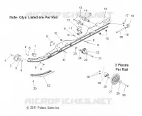SUSPENSION, RAIL MOUNTING