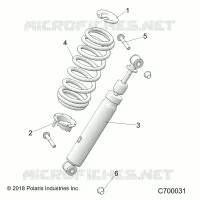 FRONT SUSPENSION SHOCK MOUNTING