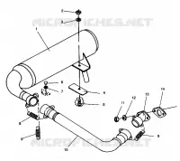 EXHAUST SYSTEM STARLITE GT 0943127 (49250125010026)