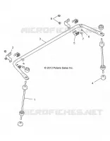 REAR SUSPENSION STABILIZER BAR