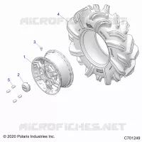 WHEELS, FRONT
