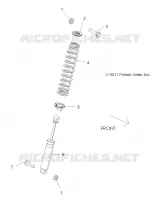 REAR SUSPENSION SHOCK MOUNTING