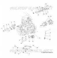 ENGINE, MOUNTING