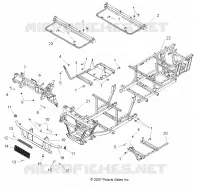 CHASSIS, FRAME AND FRONT BUMPER