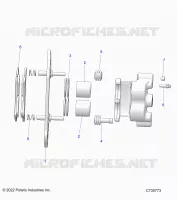 BRAKES, REAR CALIPER