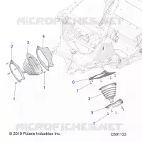 CHASSIS, TIE ROD BOOT ASM.