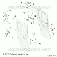 DOORS, REAR, MOUNTING