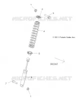 SUSPENSION, REAR SHOCK MOUNTING