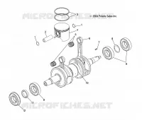 PISTON   CRANKSHAFT (700/800)