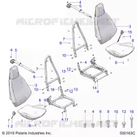 SEAT AND SEAT BELT MOUNTING