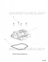 ENGINE, VALVE COVER