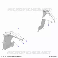 FENDER FLARES, FRONT