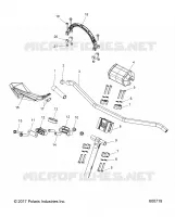 UPPER STEERING   HANDLEBAR ASM.