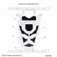 HOOD FOAM/SEAL