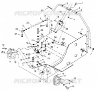 STEERING ASSEMBLY 500 CARB 0952764 (4929192919B002)