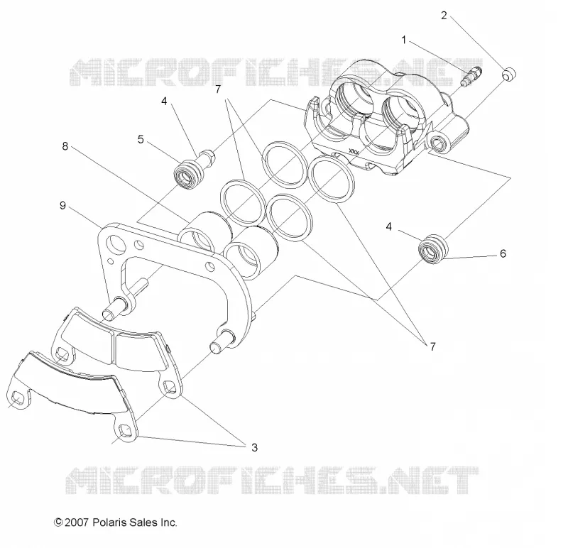 FRONT BRAKE CALIPER